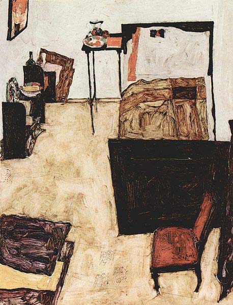 Egon Schiele Schieles Wohnzimmer in Neulengbach